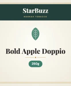 StarBuzz Bold Apple Doppio Hookah Tobacco 250g
