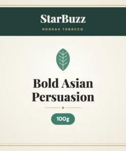 StarBuzz Bold Asian Persuasion Hookah Tobacco 100g