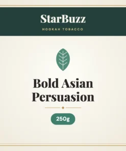 StarBuzz Bold Asian Persuasion Hookah Tobacco 250g