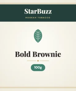 StarBuzz Bold Brownie Hookah Tobacco 100g