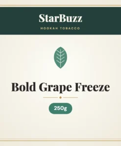 StarBuzz Bold Grape Freeze Hookah Tobacco 250g