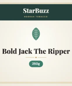 StarBuzz Bold Jack The Ripper Hookah Tobacco 250g