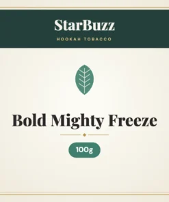 StarBuzz Bold Mighty Freeze Hookah Tobacco 100g