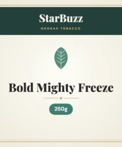StarBuzz Bold Mighty Freeze Hookah Tobacco 250g