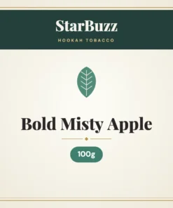 StarBuzz Bold Misty Apple Hookah Tobacco 100g