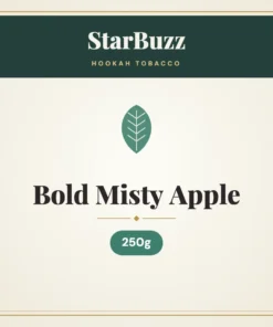 StarBuzz Bold Misty Apple Hookah Tobacco 250g