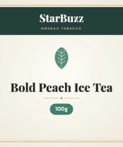 StarBuzz Bold Peach Ice Tea Hookah Tobacco 100g