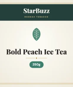 StarBuzz Bold Peach Ice Tea Hookah Tobacco 250g