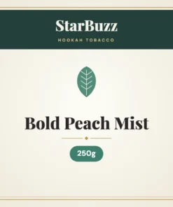 StarBuzz Bold Peach Mist Hookah Tobacco 250g