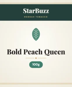 StarBuzz Bold Peach Queen Hookah Tobacco – 100g