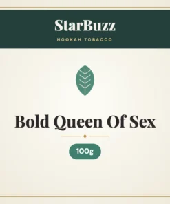 StarBuzz Bold Queen Of Sex Hookah Tobacco 100g