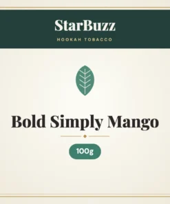 StarBuzz Bold Simply Mango Hookah Tobacco 100g