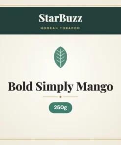 StarBuzz Bold Simply Mango Hookah Tobacco 250g