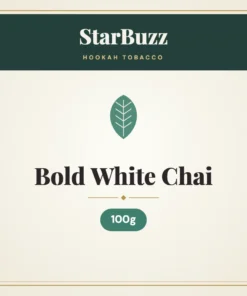 StarBuzz Bold White Chai Hookah Tobacco 100g