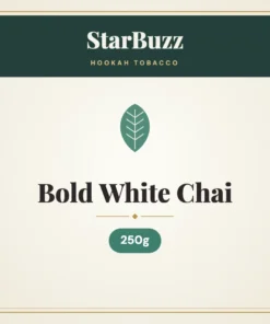 StarBuzz Bold White Chai Hookah Tobacco 250g