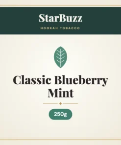 StarBuzz Classic Blueberry Mint Hookah Tobacco – 250g