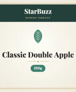 StarBuzz Classic Double Apple Hookah Tobacco – 250g