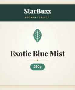 StarBuzz Exotic Blue Mist Hookah Tobacco 250g
