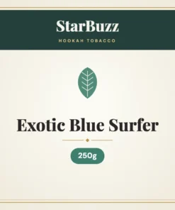 StarBuzz Exotic Blue Surfer Hookah Tobacco 250g
