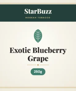StarBuzz Exotic Blueberry Grape Hookah Tobacco 250g