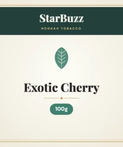 StarBuzz Exotic Cherry Hookah Tobacco – 100g