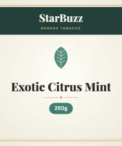 StarBuzz Exotic Citrus Mint Hookah Tobacco 250g