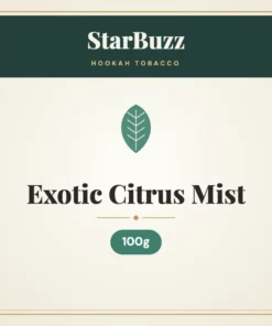 StarBuzz Exotic Citrus Mist Hookah Tobacco 100g