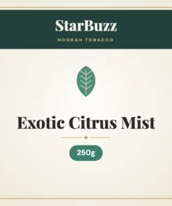 StarBuzz Exotic Citrus Mist Hookah Tobacco 250g