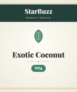 StarBuzz Exotic Coconut Hookah Tobacco 100g