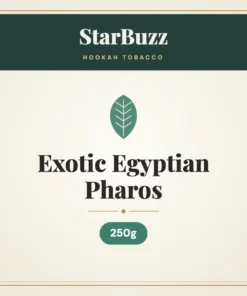 StarBuzz Exotic Egyptian Pharos Hookah Tobacco 250g
