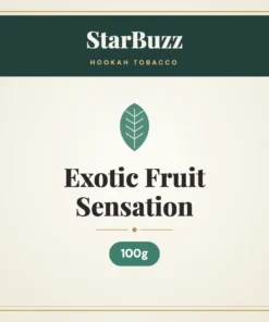 StarBuzz Exotic Fruit Sensation Hookah Tobacco – 100g