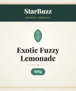 StarBuzz Exotic Fuzzy Lemonade Hookah Tobacco – 100g