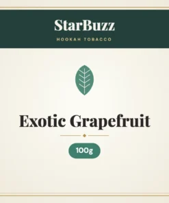 StarBuzz Exotic Grapefruit Hookah Tobacco – 100g