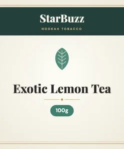 StarBuzz Exotic Lemon Tea Hookah Tobacco 100g
