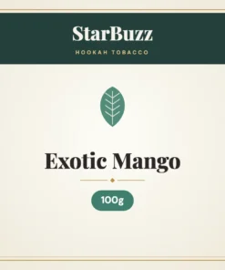 StarBuzz Exotic Mango Hookah Tobacco 100g