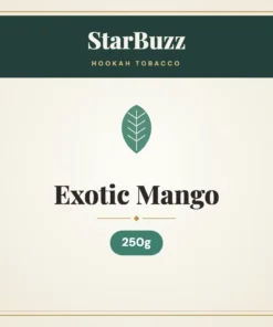 StarBuzz Exotic Mango Hookah Tobacco 250g