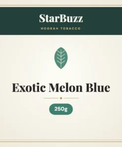 StarBuzz Exotic Melon Blue Hookah Tobacco 250g