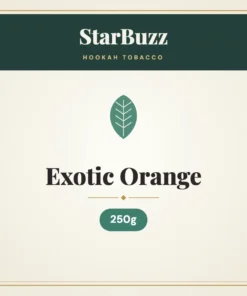 StarBuzz Exotic Orange Hookah Tobacco 250g