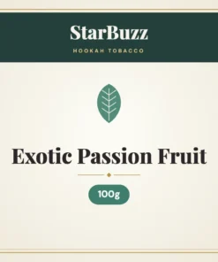 StarBuzz Exotic Passion Fruit Hookah Tobacco 100g