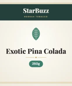 StarBuzz Exotic Pina Colada Hookah Tobacco 250g