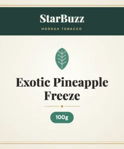 StarBuzz Exotic Pineapple Freeze Hookah Tobacco 100g