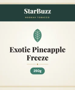 StarBuzz Exotic Pineapple Freeze Hookah Tobacco 250g
