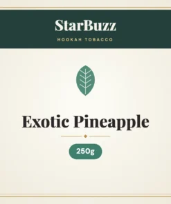 StarBuzz Exotic Pineapple Hookah Tobacco 250g