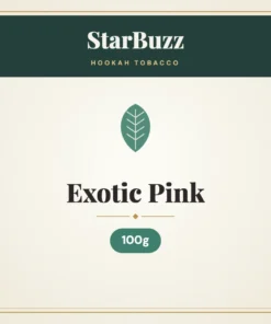 StarBuzz Exotic Pink Hookah Tobacco 100g