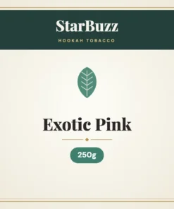 StarBuzz Exotic Pink Hookah Tobacco 250g