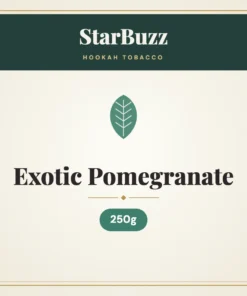 StarBuzz Exotic Pomegranate Hookah Tobacco 250g