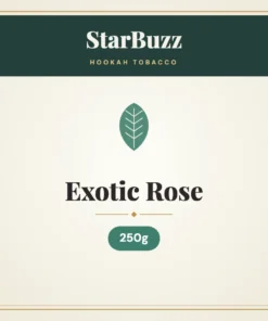 StarBuzz Exotic Rose Hookah Tobacco 250g