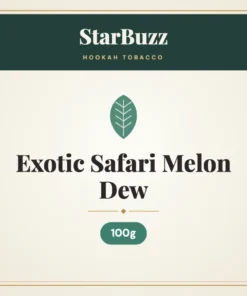 StarBuzz Exotic Safari Melon Dew Hookah Tobacco 100g