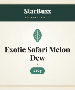 StarBuzz Exotic Safari Melon Dew Hookah Tobacco 250g