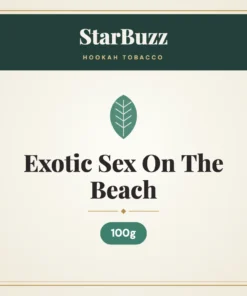 StarBuzz Exotic Sex On The Beach Hookah Tobacco 100g